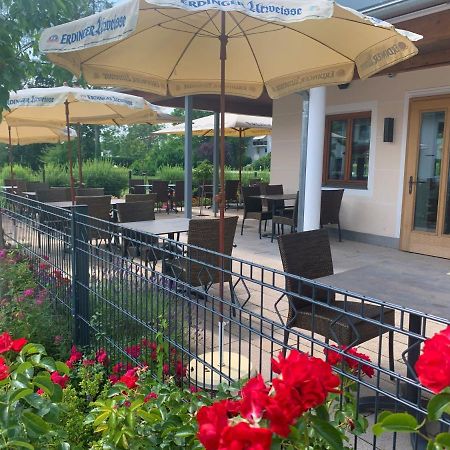 Hotel Heimfeld Restaurant Cafe Garching an Der Alz Exterior foto